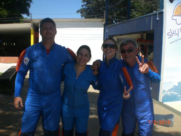 Adriano, Vanessa, Priscilla e Jura