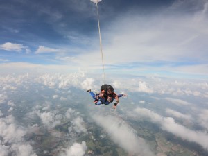 Salto de paraquedas em Boituva
