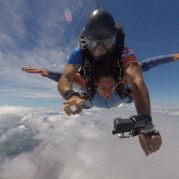 Câmeras para salto de paraquedas