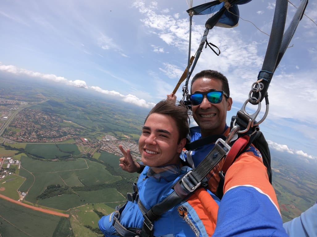 bem estar e salto de paraquedas entenda essa relacao