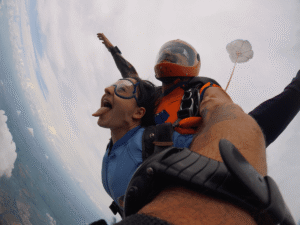 funcionamento do paraquedas