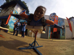 mulheres paraquedistas