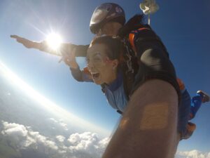 onde saltar de paraquedas