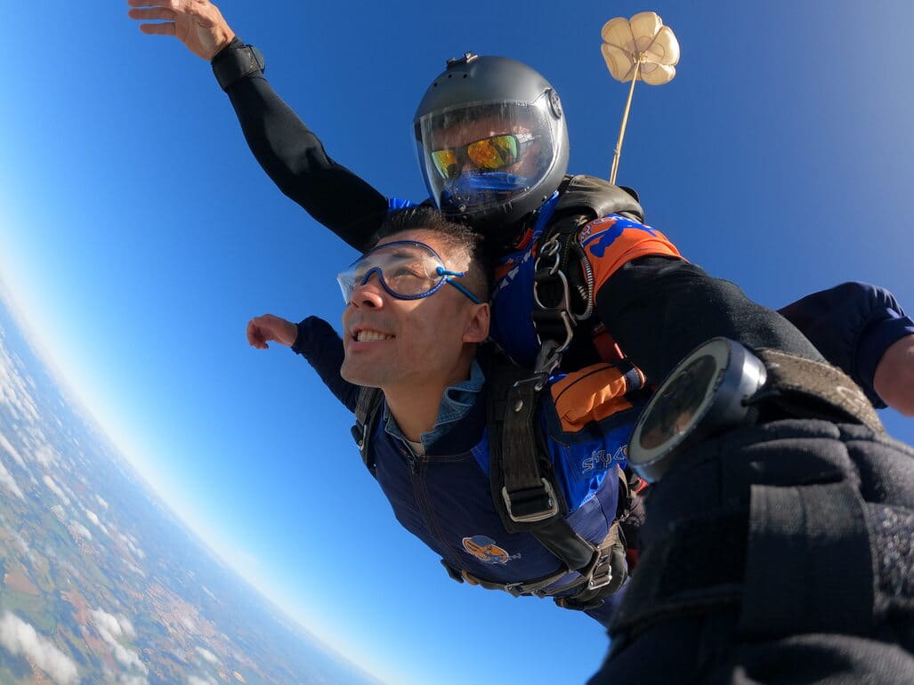 profissionais salto de paraquedas