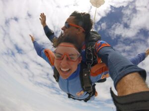 record feminino paraquedismo
