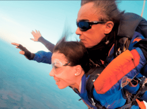 recordacoes criativas salto de paraquedas