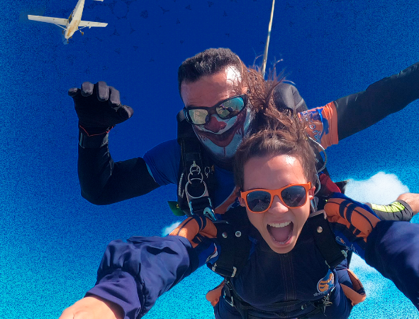 salto de paraquedas nas ferias 2