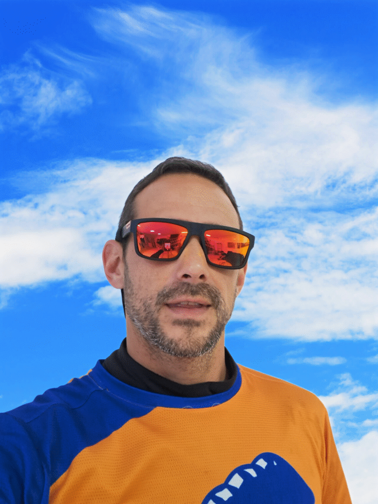 Instrutor de AFF e câmera